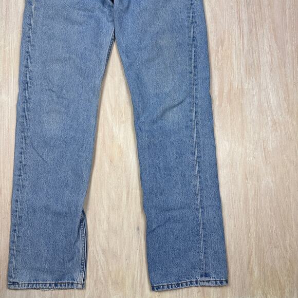 Levi's 501 XX Button Fly Original Fit 100% Cotton Blue Denim Jeans Men's 34X34 - Picture 3 of 14